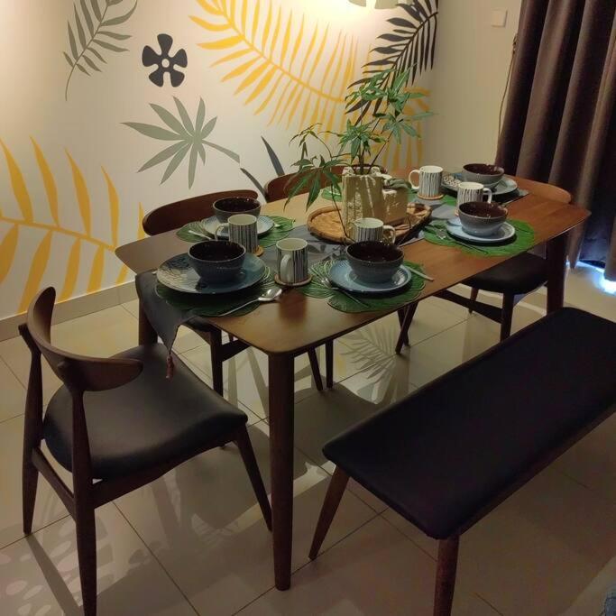 Alocasia Geniehome 3Br Free Wifi @ Utropolis Shah Alam Zewnętrze zdjęcie