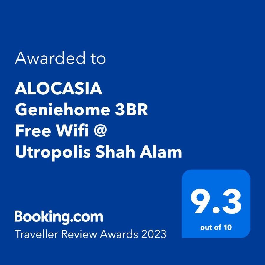 Alocasia Geniehome 3Br Free Wifi @ Utropolis Shah Alam Zewnętrze zdjęcie